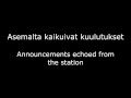 Egotrippi - Matkustaja w/ English and Finnish ...