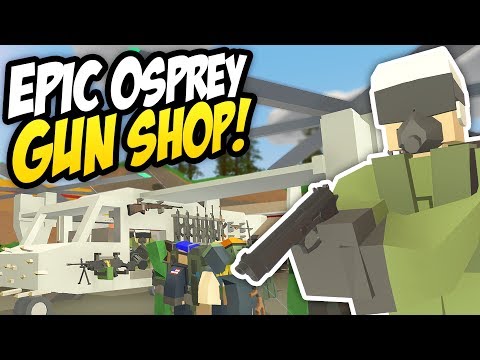 OSPREY GUN SHOP - Unturned Mobile Shop | Modded Guns For Sale!
