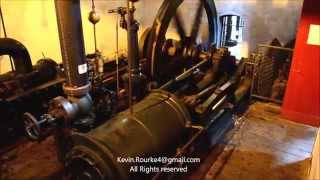 preview picture of video 'Kilbeggan Distillery Experience: Steam Engine Running April 2013'