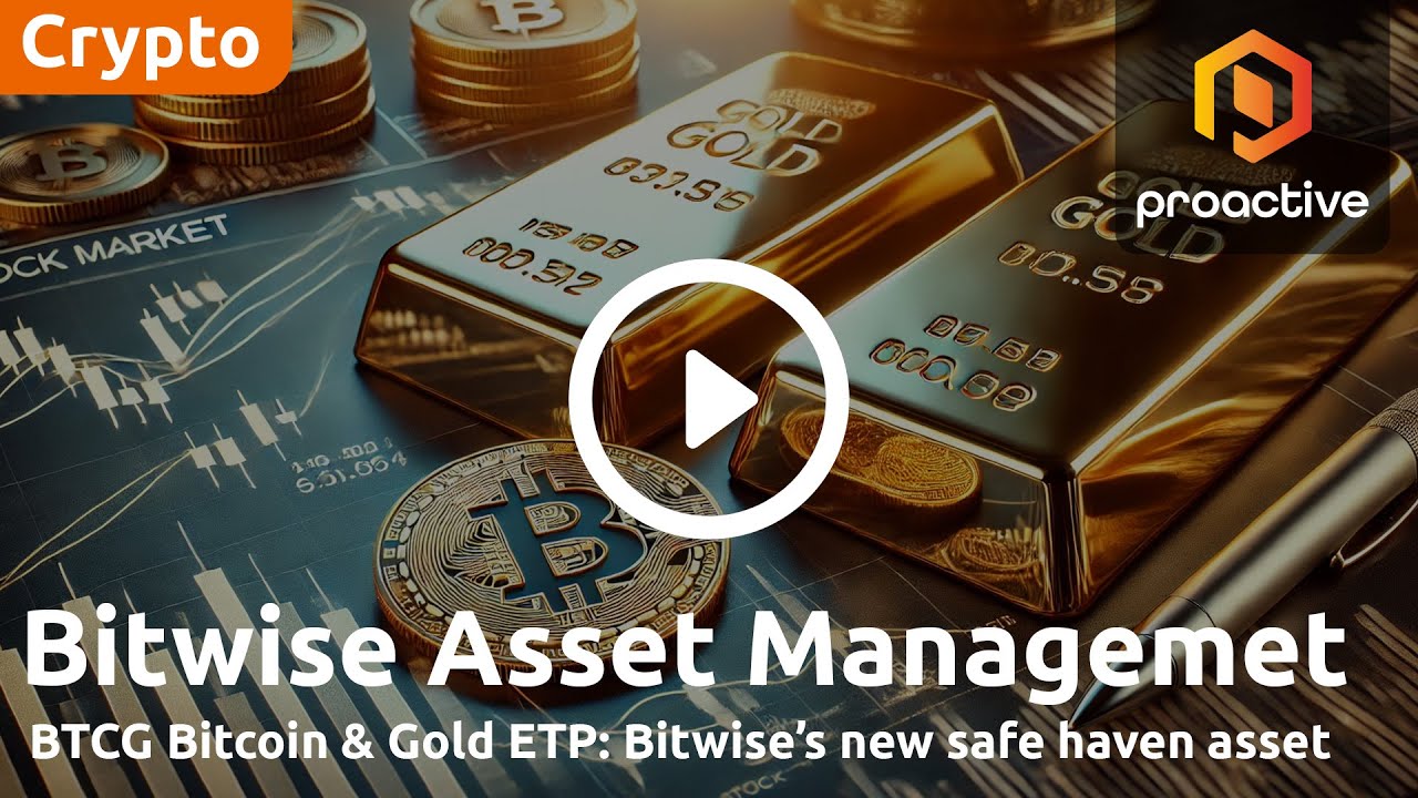 Bitwise’s Bradley Duke on the BTCG ETP: gold & Bitcoin combined