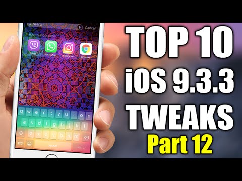 TOP 10 iOS 9.3.3 Jailbreak Cydia Tweaks - Part 12