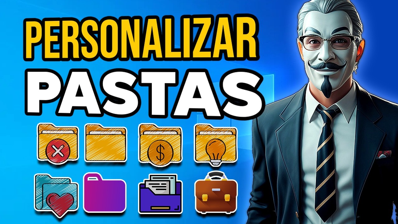 Como MUDAR Imagem das Pastas do Notebook ou PC