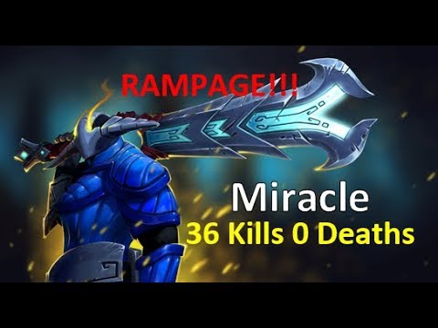 Miracle Sven DOTA 2 Rampage