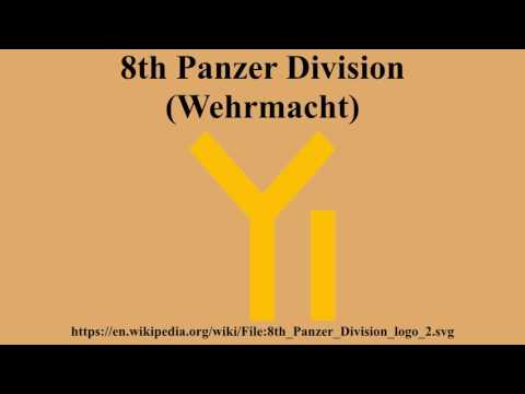 8th Panzer Division (Wehrmacht)