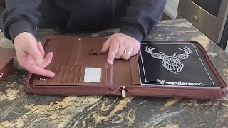 🔥 Unboxing portfolio/binder/business notebook/organizer