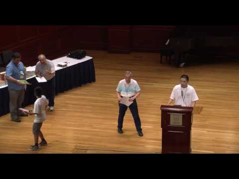 2016-07-28 Mathleague International Competition Awards Ceremony