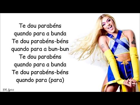 Pabllo Vittar - Parabéns (Letra) ft. Psirico