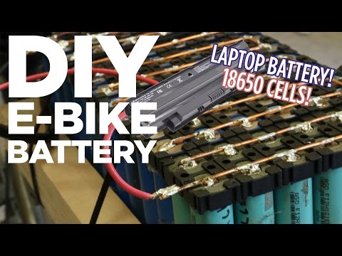 DIY Lithium Ion E-Bike Battery Pack from 18650 Laptop Batteries | Mike 