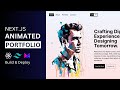 Next Js Animated Portfolio Website With Framer Motion Tailwind CSS Next Js Beginner Project