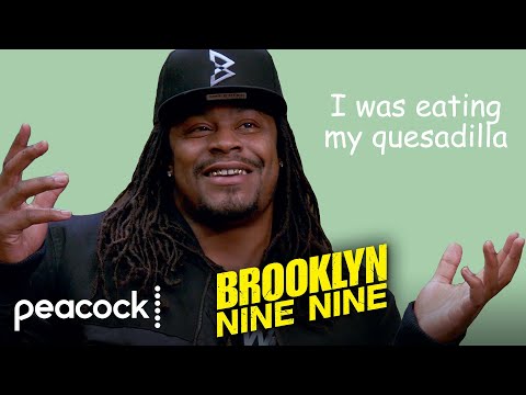 Marshawn Lynch the worst Brooklyn Nine-Nine witness ever