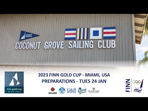 Highlights from 2023 Finn Gold Cup – Preparations