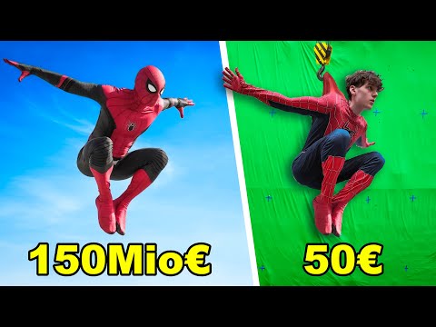 ich habe einen MARVEL Film mit NUR 50€ produziert