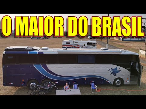 UM EX TRABALHADOR DA VIAÇÃO COMETA TOUR NO MAIOR MOTORHOME DO BRASIL O ESTRELÃO