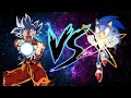 Ultra Sonic Vs Mastered Ultra Instinct Goku Ommniversal Showdown