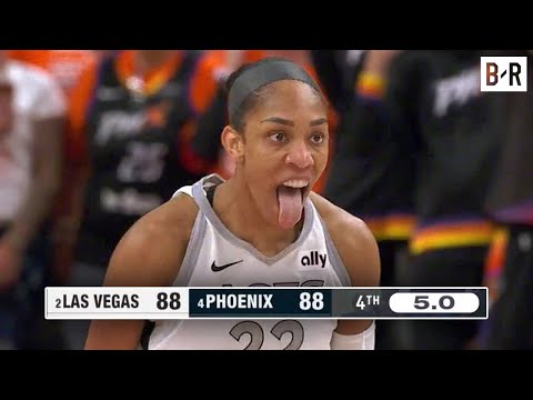 A'ja Wilson Hits Game-Winner to Give Aces 3-0 Lead in WNBA Finals