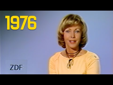 ZDF Ansage von Ute Zingelmann & Intro Sportspiegel (23.06.1976)