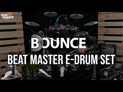 Das neue "BEAT MASTER" E-Drum Set von BOUNCE! - Angespielt