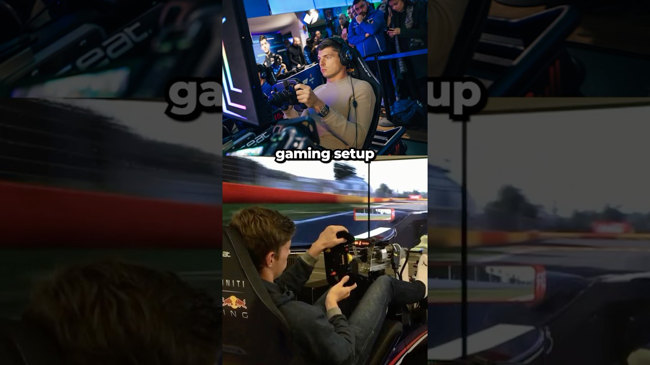 Max Verstappen’s $25,000 GAMING SETUP!