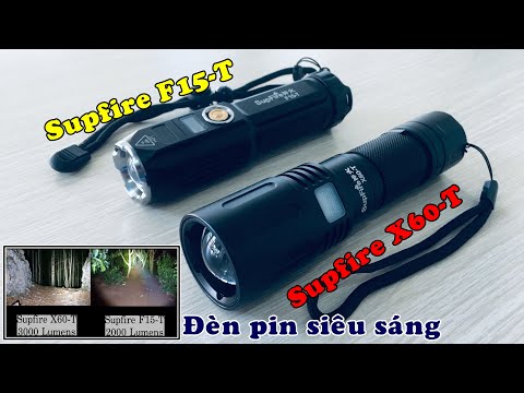 Žibintuvėlis Superfire X60-T 1500lm USB