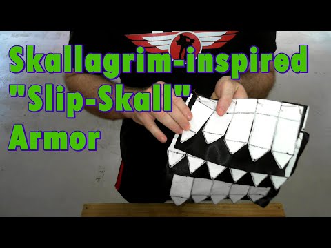 Skallagrim-Inspired Reactive Stab-Resistant UHMWPE Felt Scale Armor. Prelim. Investigation/Testing.