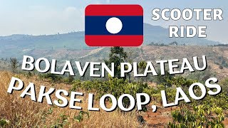 🇱🇦 Explore Laos' Pakse Loop and Stunning Bolaven Plateau - Scooter Ride