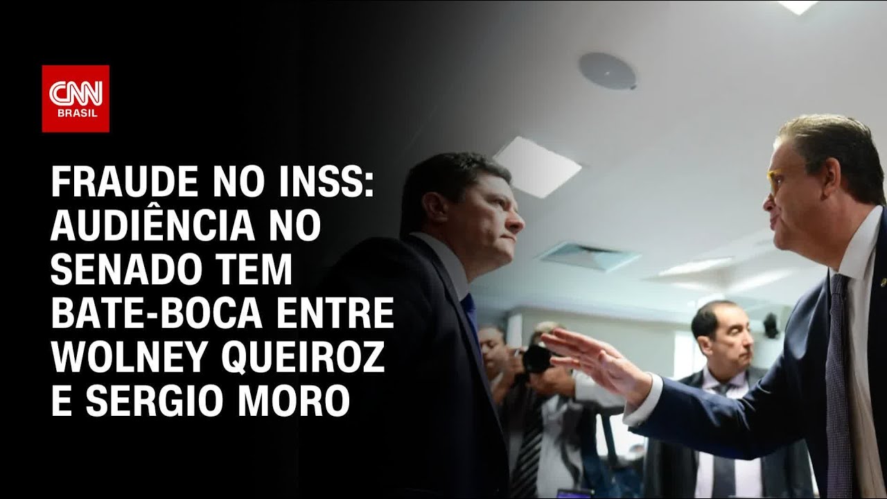 Ministro da Previdência discute com Sergio Moro em audiência sobre INSS | BASTIDORES CNN