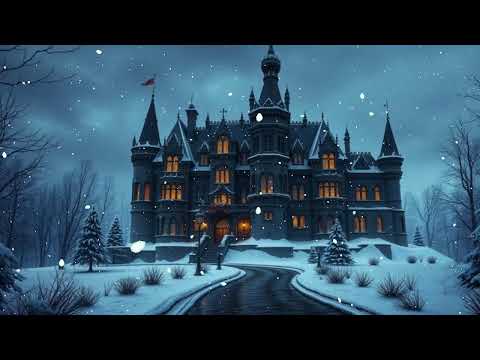 Snowy Dark Castle