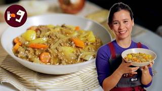 Cómo hacer Curry Japonés con carne picada (Listo en 20 minutos)