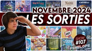 ON FAIT LE TRI dans les sorties jeux du mois de Novembre 2024  - [ PENELOPE SHOW #107 ]