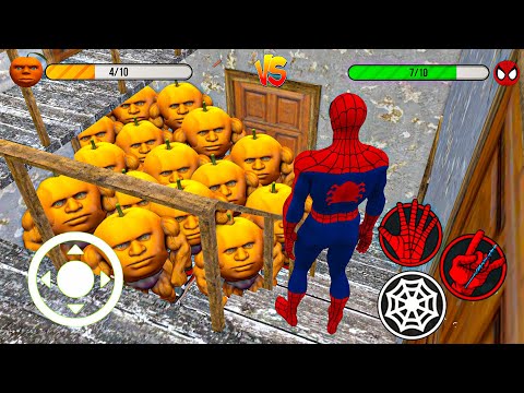 Playing as SQUID DOLL vs BALLERINA CAPPUCCINA vs TUNG TUNG SAHUR vs Team FAMILY in Granny House