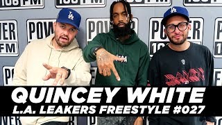 Quincey White Freestyle With The L A  Leakers   Freestyle #027