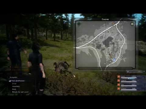 Final Fantasy 15 XV Episode Duscae Play-through