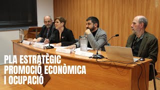 Presentació del Pla Estratègic de Promoció Econòmica i Ocupació