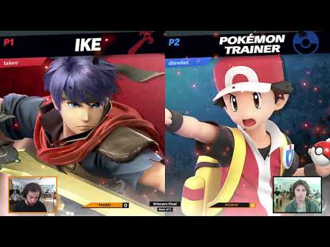 PowwVsTakeo Kolping-Grind #4 [Winners Final] Poww (Pokemon Trainer) vs Takeo (Ike)