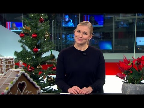 Från mitt jobb som programledare för TV4 Nyheterna. Ett ”runt-klipp” inför julen.