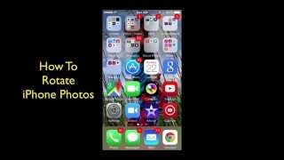How To Rotate iPhone Photos