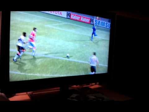 PES2013 demo rollover goal