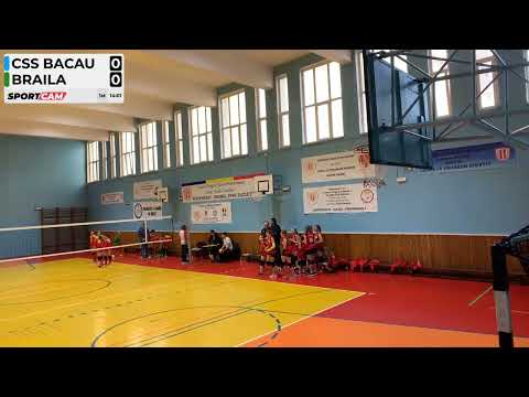 Minivolei CSS Bacău - LPS Brăila 1-3 Piatra Neamț, 10.12.2022
