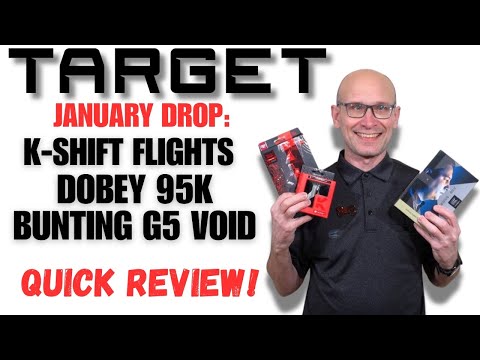 Target Darts Chris Dobey 95K Darts Bunting G5 Void Darts And K Shift Flights Quick Review
