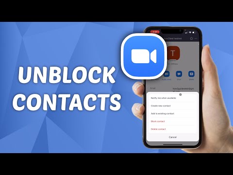 How to Unblock Contacts on Zoom
