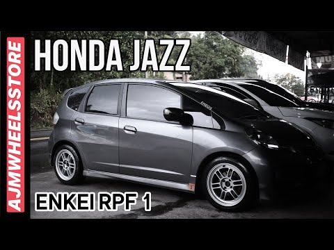 MODIFIKASI HONDA JAZZ ENKEI RPF 1 FACE2 // AJMWHEELSSTORE