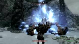 TES 5: Skyrim - С ножом и вилкой против Древнего дракона