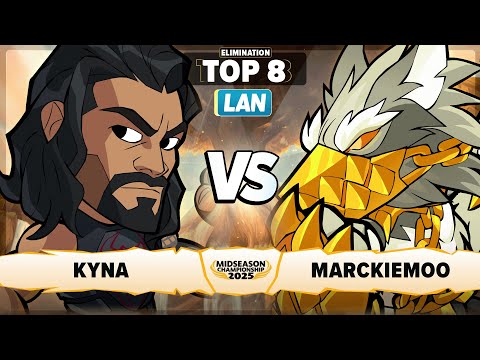 Marckiemoo vs Kyna - Elimination Top 8 - Midseason Championship 2025 - LAN 1v1