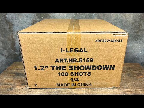 1,2" The Showdown | 100 shots | Broekhoff Vuurwerk