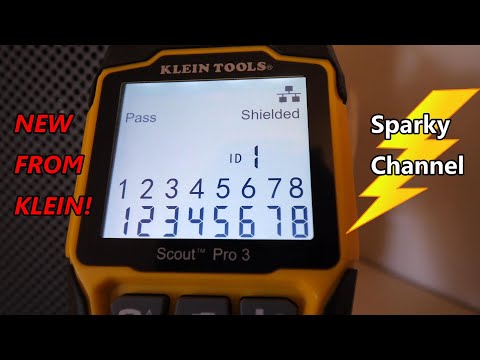 Klein Scout Pro 3 Testerkit für Sprache, Daten und Video VDV501-851, Neu!