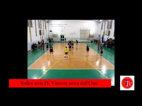Volley serie D femminile: Vittoria netta dell'Oasi