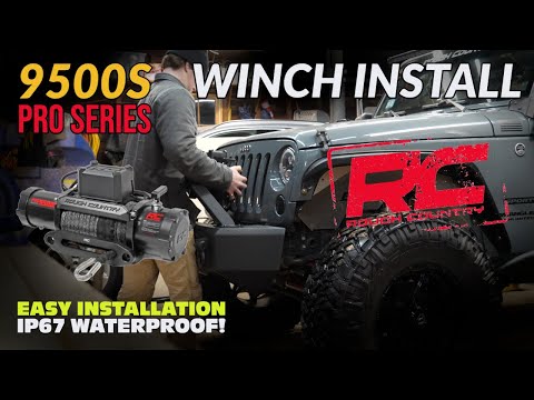 RC 9500S Pro Series Winch // Unboxing & Installation