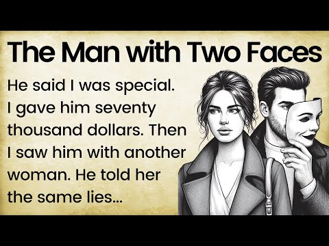 The Man with Two Faces | Improve your English Level 3 ✅ Graded Reader (B1-B2 Level) ✅
