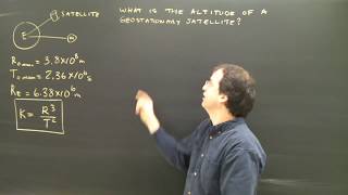 Kepler's 3rd Law for Planetary Celestial Mechanics Physics Lesson