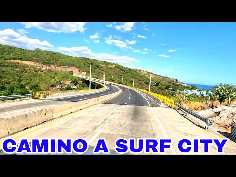 ASI SE ENCUENTRA CAMINO A SURF CITY LA LIBERTAD.  #elsalvador 